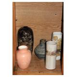 ASSORTED VASES CERAMIC AND ART POTTERY