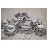 40 PLUS PIECE W.H. GRINDLEY CHINA SET