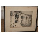 VARIOUS FRAMED WORLD ART AND PRINTS