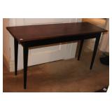 VINTAGE CASUAL WOOD CONSOLE TABLE