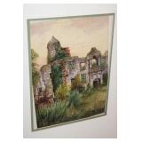 FRAMED LANDSCAPE PAINTING 19" X 24"