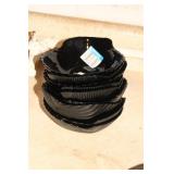 SET OF 8 ARCOROC BLACK SHELL BOWLS