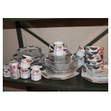 APPROX 50 PIECES OF MIKASA CHINA FAR EAST PATTERN