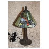 TIFFANY STYLE DRAGONFLY LAMP