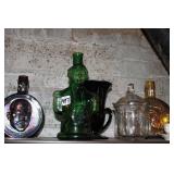 GLASS AND CERAMIC HIGHLIGHTS DECANTERS