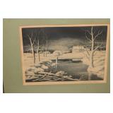 FIVE FRAMEE ART LANDSCAPES