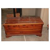 VINTAGE CEDAR CHEST  44L 18W 20H