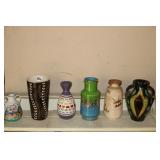 COLLECTION OF CERAMIC VASES
