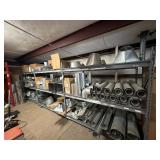 Shelving only  9 -shelves (contents sold separate)