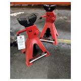 Pair of snap on JS 404 ton jackstands