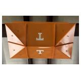 4 chimney toppers 2 Tennessee Orange 2 brown