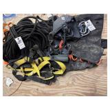 Safety harness ropes bag
