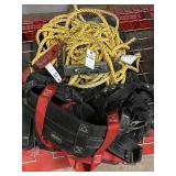 Safety, harness rope and bag