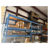 6 shelf rack blue (shelf contents sold separately)