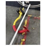 Ridge pro safety anchor with Pole