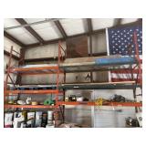 6 shelf pallet racking - contents sold separately
