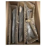 18 inch vent, free weather, oak color, gas logs