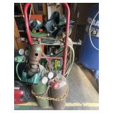 Victor torch and tanks
