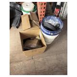 5 gallon sheet rock, mud cases of sponges mask