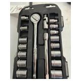 18 pc TEQ socket set - standard & metric