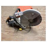 Electric concrete saw