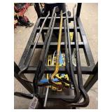 7 pry bars, sorted length