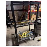 Steel rack only - located upstairs (contents sold