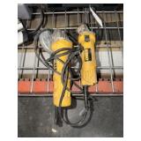 2 deWalt side grinders