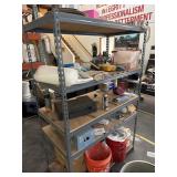 6ft 2ft Shelf and contents screws Nails glue