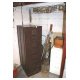FILE CABINETS, WOOD BOX ETC