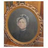 19TH CENTURY OIL ON BOARD PORTRAIT PAINTING