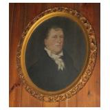 19TH CENTURY OIL ON BOARD PORTRAIT PAINTING