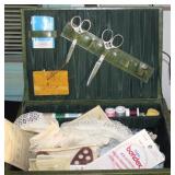 2 SEWING BOXES