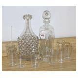 DECANTERS AND GLASSES