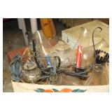 OIL LAMPS & CANDLE LAMPS
