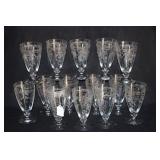 14 PCS FOSTORIA "JUNE"