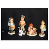 4 HUMMEL FIGURINES