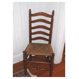 RUSH SEAT LADDERBACK CHAIR
