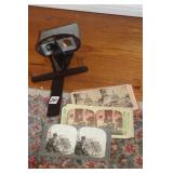 STEREO OPTIC VIEWER & SLIDES