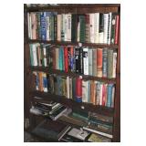 5 SHELVES OF BOOKS