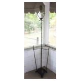 ANTIQUE IRON COAT RACK/UMBRELLA STAND