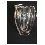 BOTTOM SIGNED SWEDISH CRYSTAL VASE