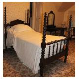 TWIN SIZE SPOOL POSTER BED