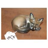 ROSENTHAL PORCELAIN FOX FIGURINE