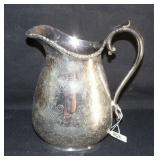 SILVER PLATE PITCHER
