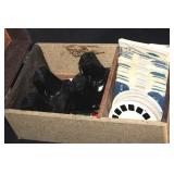 2 VIEWMASTERS AND MANY REELS