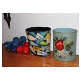 DUMBBELLS TRASH CANS, HAND TOOLS