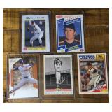 5 Nolan Ryan Baseball Trading Cards
