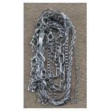 6pc Various Styles Silver Tone Bracelets