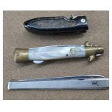 Kissing Crane, CEM Maniago, & Buck 180 CrossLock